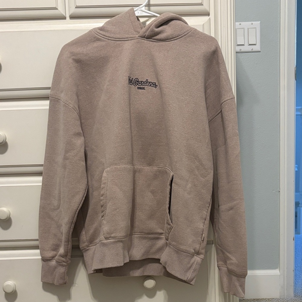 Cotton On Body Val Gardena Italy Hoodie — Tan